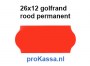 prijstang etiketten 26x12 golfrand rood permanent6